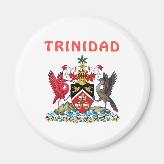 Aimant Armoiries De Trinidad (Devant)