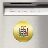 Aimant Armoiries de Zambie (In Situ (Lave-vaisselle))