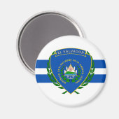 Aimant Armoiries d'El Salvador (Recto/Verso)