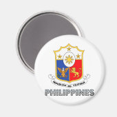 Aimant Armoiries des Philippines (Recto/Verso)