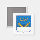 Aimant Armoiries d'Helsinki (Finlande) (Recto/Verso)