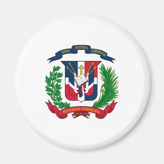 Aimant Armoiries dominicaines (Devant)