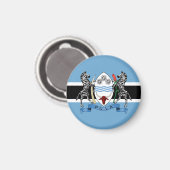 Aimant Armoiries du Botswana (Recto/Verso)