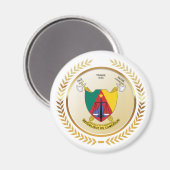 Aimant Armoiries du Cameroun (Recto/Verso)