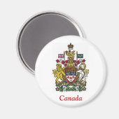 Aimant Armoiries du Canada (Recto/Verso)