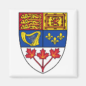 Aimant Armoiries du Canada (Devant)