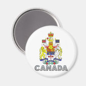 Aimant Armoiries du Canada (Recto/Verso)
