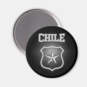 Aimant Armoiries du Chili (Recto/Verso)