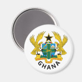 Aimant Armoiries du Ghana (Recto/Verso)