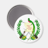 Aimant Armoiries du Guatemala (Recto/Verso)
