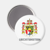 Aimant Armoiries du Liechtenstein (Recto/Verso)