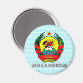 Aimant Armoiries du Mozambique (Recto/Verso)