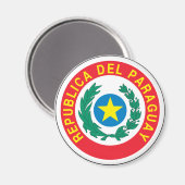 Aimant Armoiries du Paraguay (Recto/Verso)