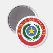 Aimant Armoiries du Paraguay (Recto/Verso)
