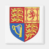 Aimant Armoiries du Royaume-Uni (Devant)