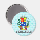 Aimant Armoiries du Venezuela (Recto/Verso)