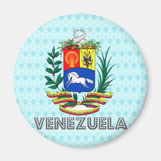 Aimant Armoiries du Venezuela (Devant)