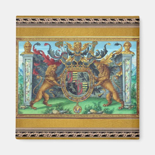 Aimant Armoiries magnétiques (Devant)