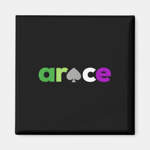 Aimant Aro Ace Pride Spade, Lgbt Aroace, Lgbtq Aromantic