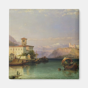 Aimant Arona et le château d'Angera, lac Maggiore, 185