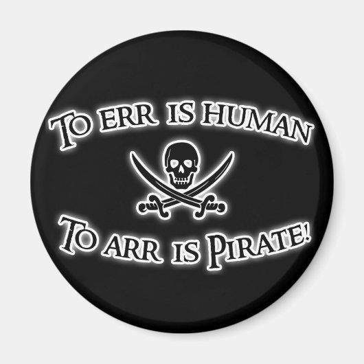 Aimant Arr est Pirate ! (Devant)