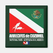 Aimant Arrecifes de Cozumel (place) (Devant)