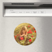 Aimant arrêter et sentir l'aimant rond des tulipes (In Situ (Lave-vaisselle))