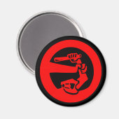 Aimant Arrêter la violence policière (Recto/Verso)