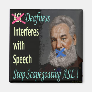 Aimant Arrêtez de Scapecoating ASL !