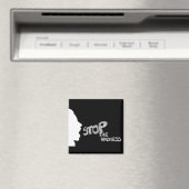 Aimant Arrêtez la folie (In Situ (Lave-vaisselle))