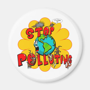 Aimant Arrêtez la pollution