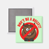 Aimant Arrêtez l'intimidation maintenant : ne pas intimid (Recto/Verso)