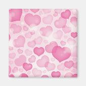 Aimant Arrière - plan avec coeur (Devant)