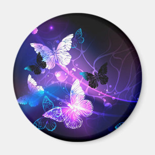 Aimant Arrière - plan avec papillons de nuit