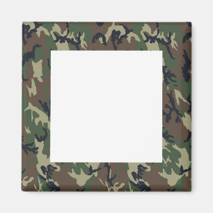 Aimant Arrière - plan de Camouflage de forêt militaire