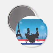 Aimant Arrière - plan de Paris (Recto/Verso)