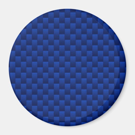 Aimant Arrière - plan d'impression Accent Blue Carbon (Devant)