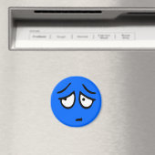 Aimant Arrière - plan personnalisable Emoticon (In Situ (Lave-vaisselle))
