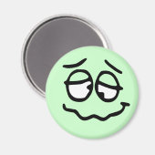Aimant Arrière - plan personnalisable Emoticon (Recto/Verso)