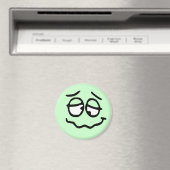 Aimant Arrière - plan personnalisable Emoticon (In Situ (Lave-vaisselle))