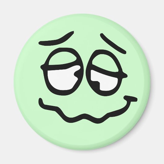 Aimant Arrière - plan personnalisable Emoticon (Devant)