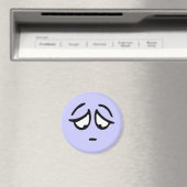 Aimant Arrière - plan personnalisable Emoticon (In Situ (Lave-vaisselle))