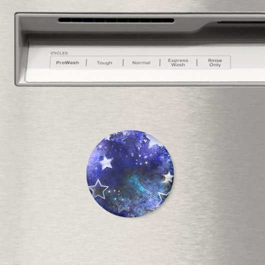 Aimant Arrière - plan spatial avec étoiles (In Situ (Lave-vaisselle))