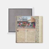 Aimant Arrivée de l'empereur Charles IV (Recto/Verso)