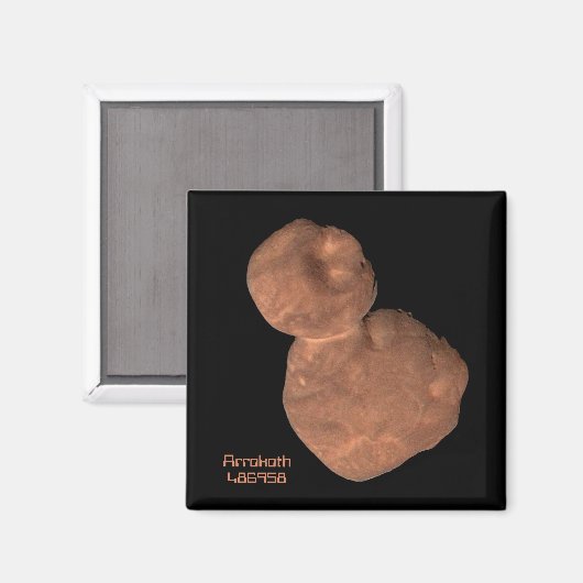 Aimant Arrokoth Kuiper Belt, objet (Recto/Verso)