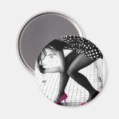 Aimant Arrondi - Customisé (Recto/Verso)