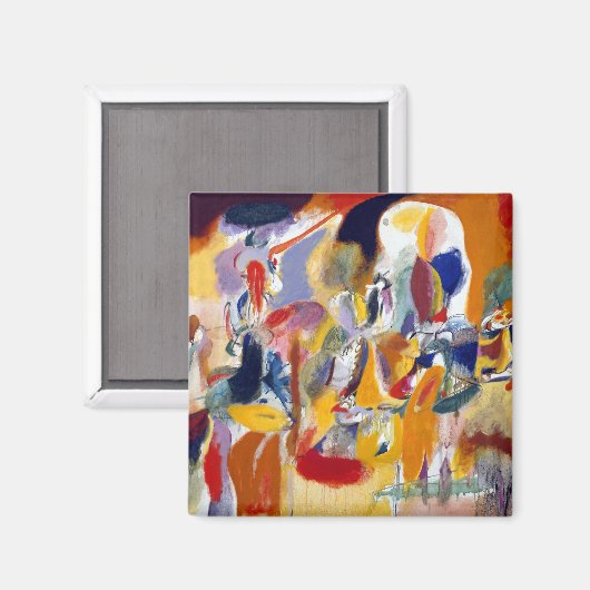 Aimant Arshile Gorky Eau de la Fleur Mill (Recto/Verso)