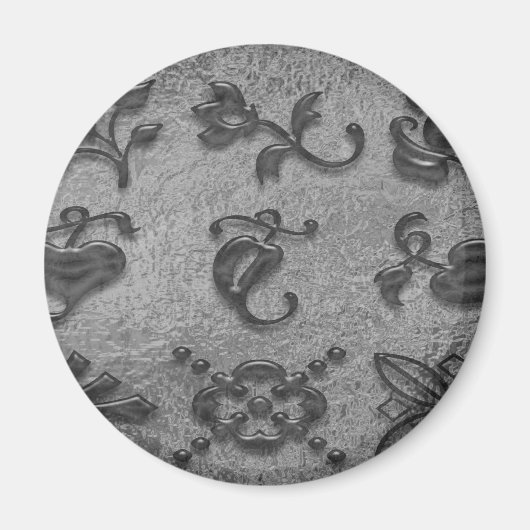 Aimant Art101 Bijoux de beauté noire (Devant)