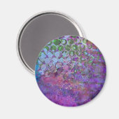 Aimant Art Abstrait (Recto/Verso)