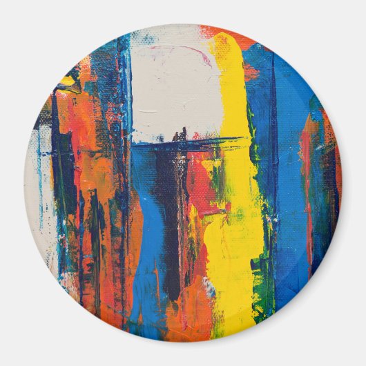 Aimant Art abstrait (Devant)